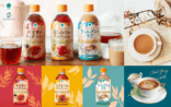 ファミマル  HOT TEAシリーズ コンビニエンスストア 飲料パッケージデザイン